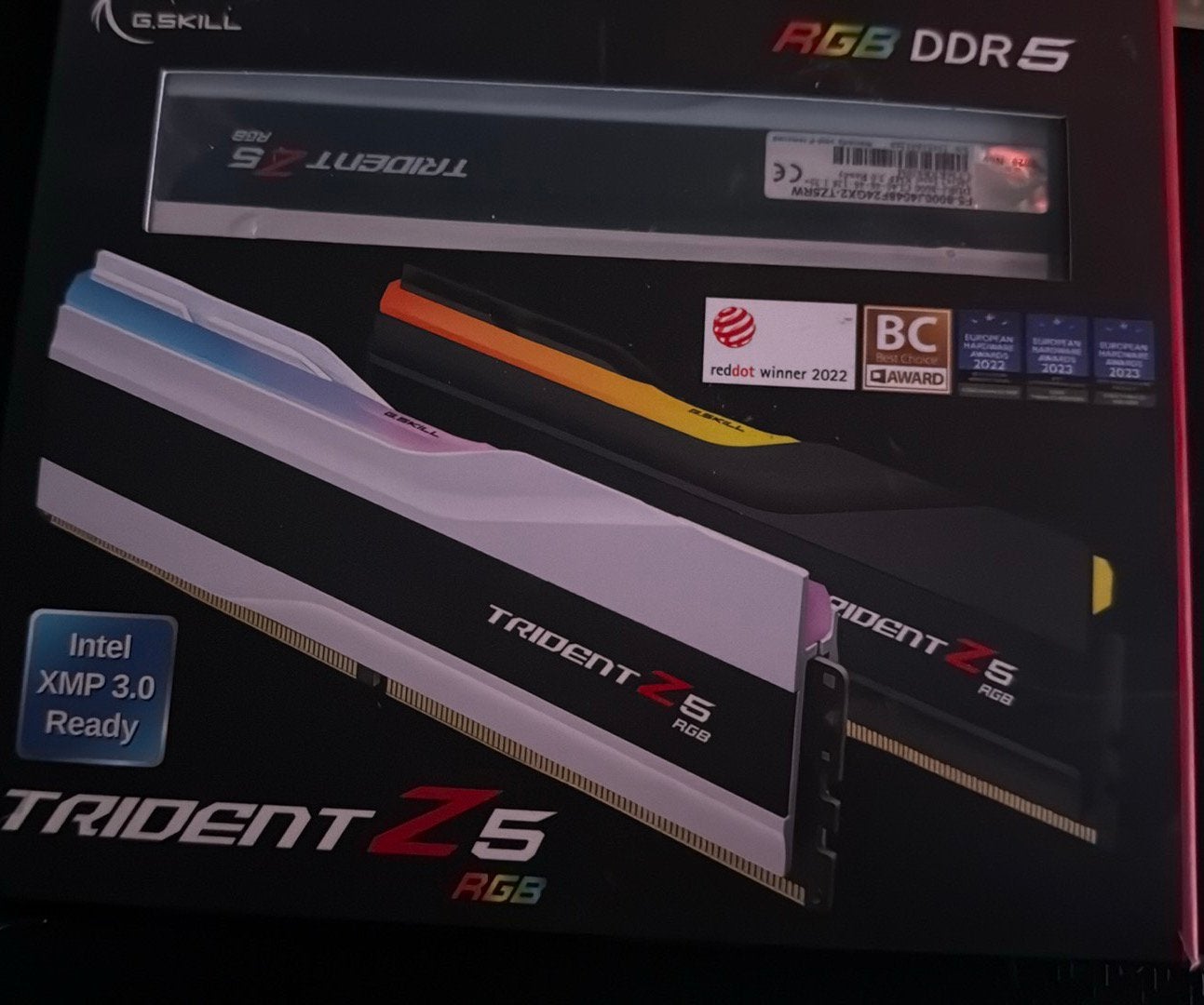 G.Skill Trident Z5 RGB 48 Go DDR5-8000, Informatique & Logiciels, Mémoire RAM, Enlèvement ou Envoi, Comme neuf, DDR5