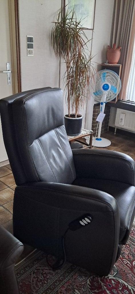 Electrische relaxzetel, Huis en Inrichting, Ophalen, Gebruikt, Leer