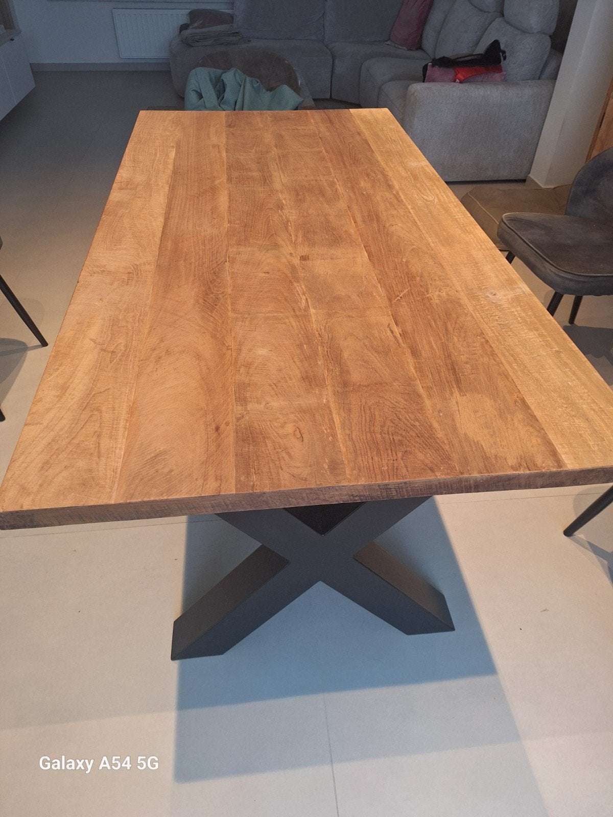Eettafel, Ophalen, Metaal