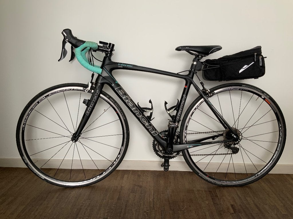 Koersfiets, Fietsen en Brommers, Gebruikt, Carbon, Velgrem, 49 tot 53 cm