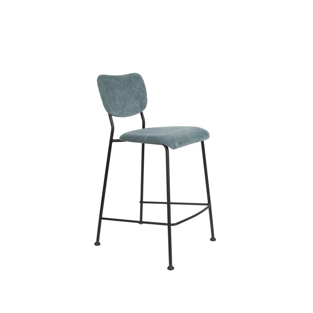 Barkrukken Zuiver Benson grijs/blauw 64,5 cm, Huis en Inrichting, Ophalen, Zo goed als nieuw
