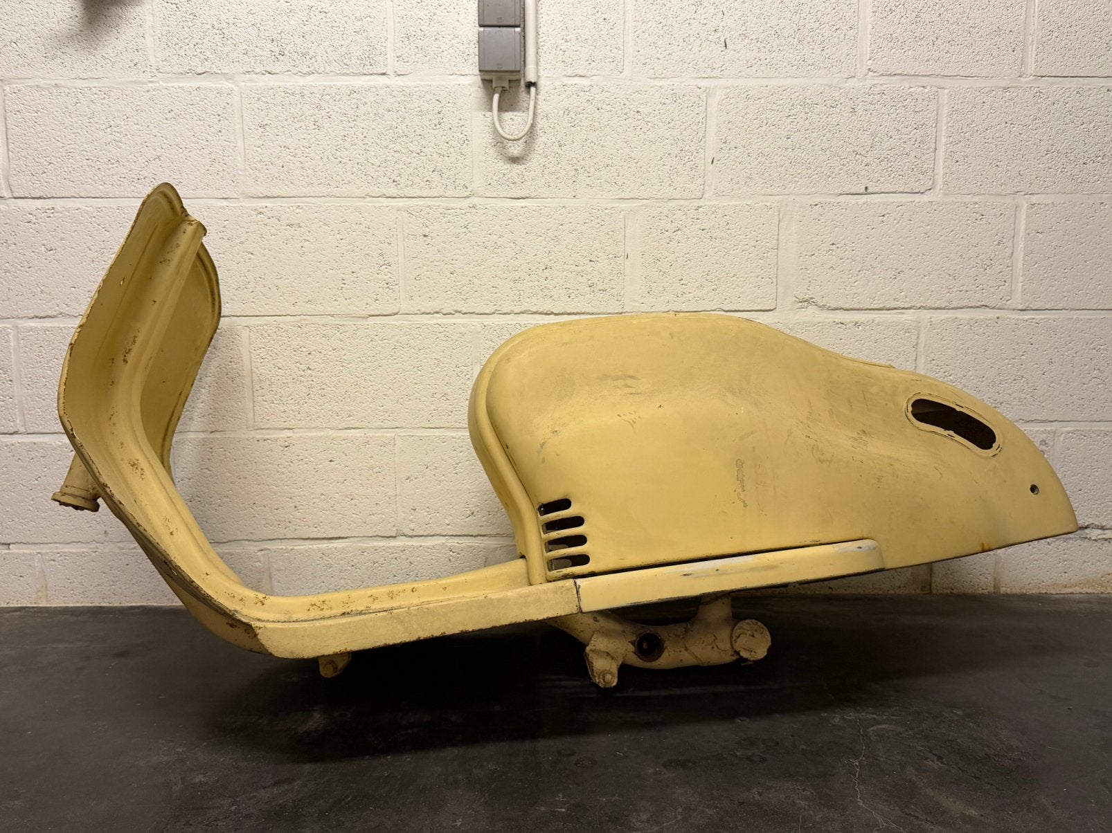 Lambretta 150 LD, Motoren, Ophalen
