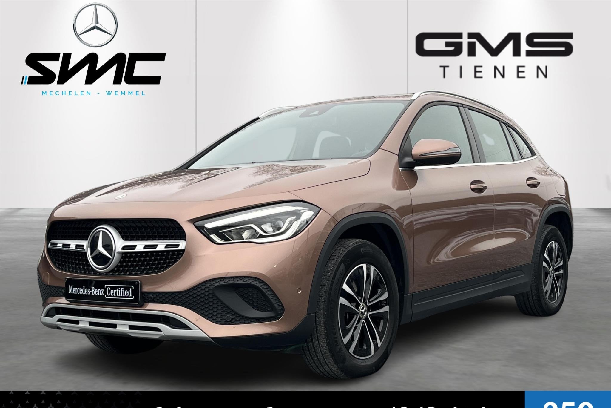 Mercedes-Benz GLA-klasse GLA 250 e Business Line, Auto's, Zwart, 16 kWh, Plug-in hybride, Bedrijf
