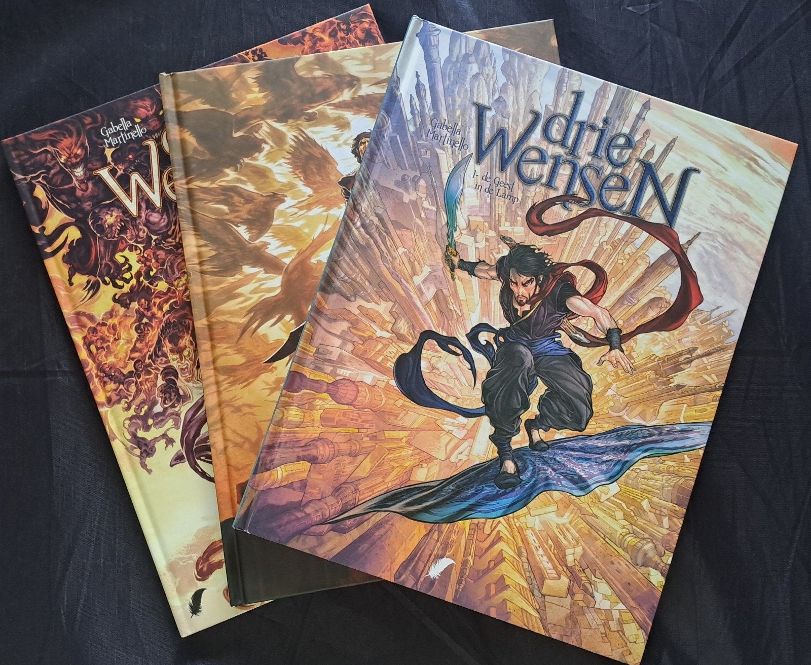 Drie wensen Volledige reeks, Boeken, Ophalen of Verzenden