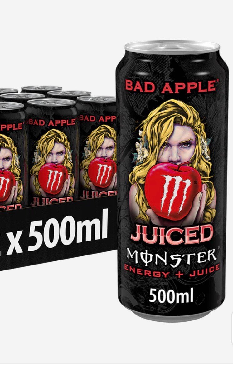 Monster energy, Ophalen, Zo goed als nieuw