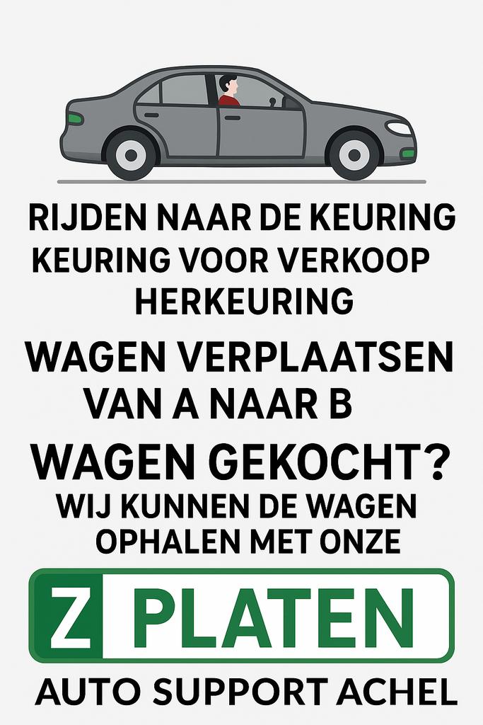 Ik rijd voor u naar de keuring, Auto diversen, Ophalen
