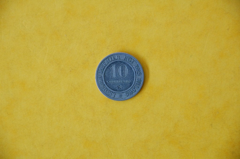 10 centimes 1861 in goede staat, Verzenden, Losse munt