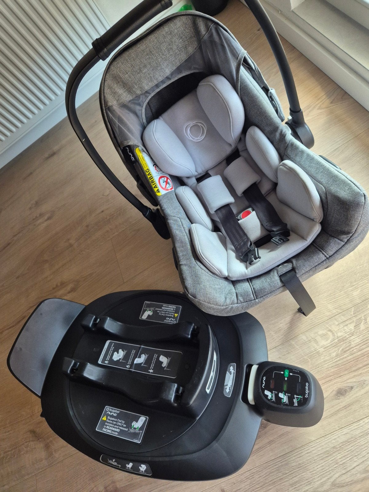 Bugaboo Turtle Air by Nuna + ISO-fix base 360 voor auto, Ophalen, Isofix