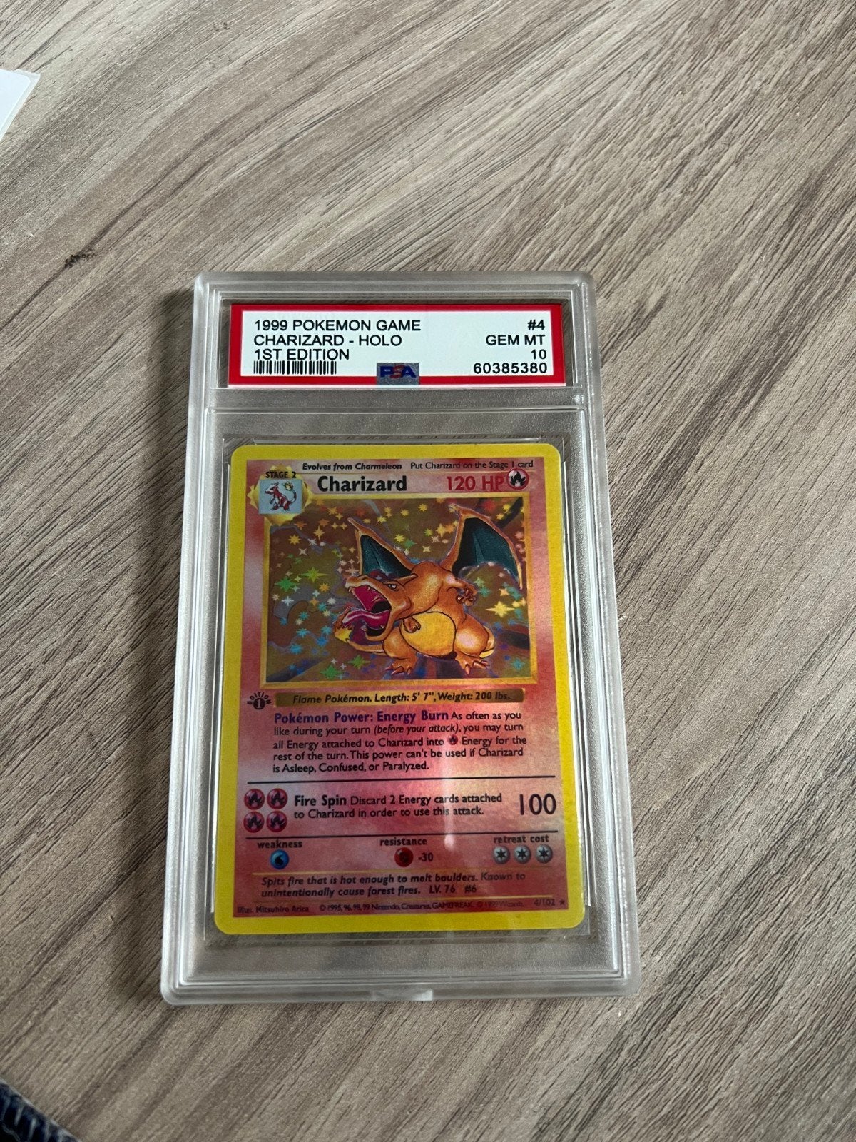 charizard psa 10, Hobby en Vrije tijd, Ophalen of Verzenden