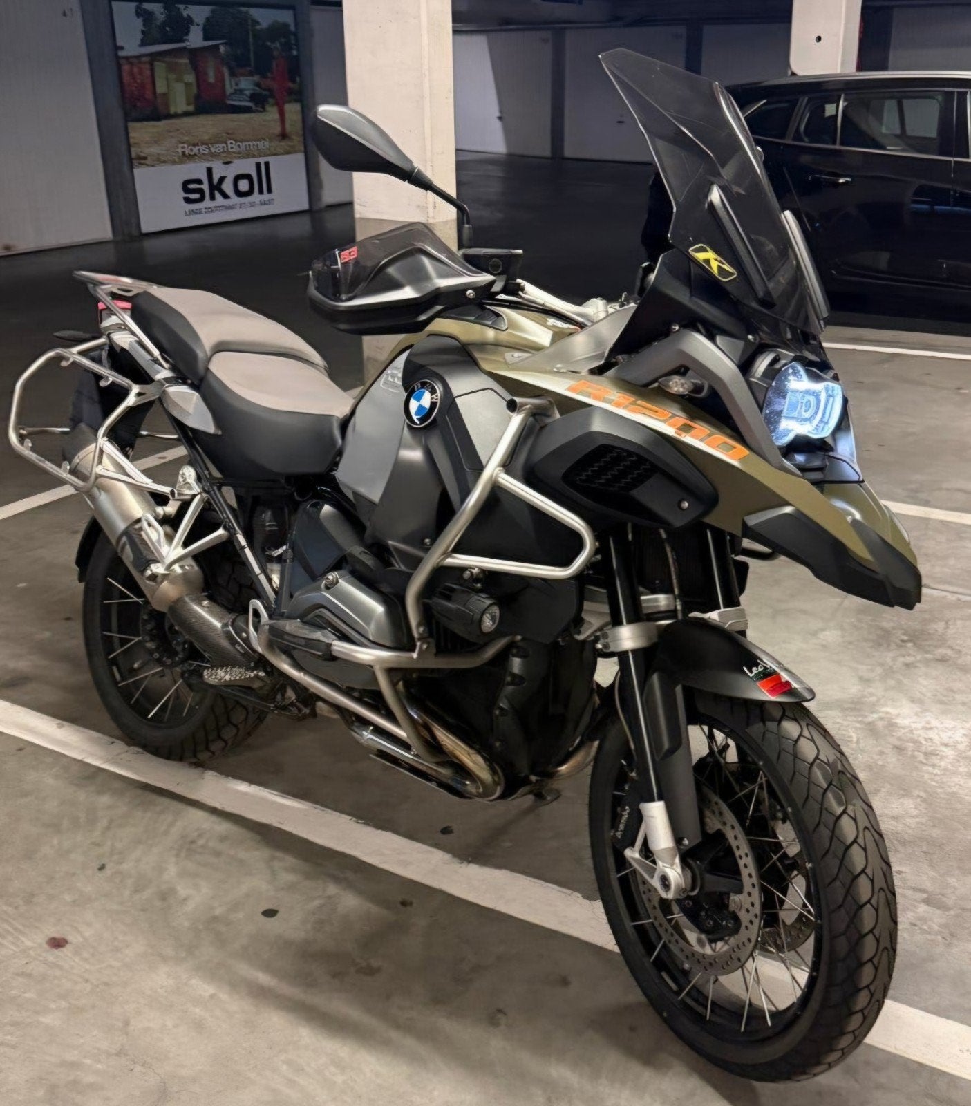 R1200GS adv van 2014 met 45000 km, Motoren, Motoren | BMW, Bedrijf, 1200 cc, Handvatverwarming, 2 cilinders