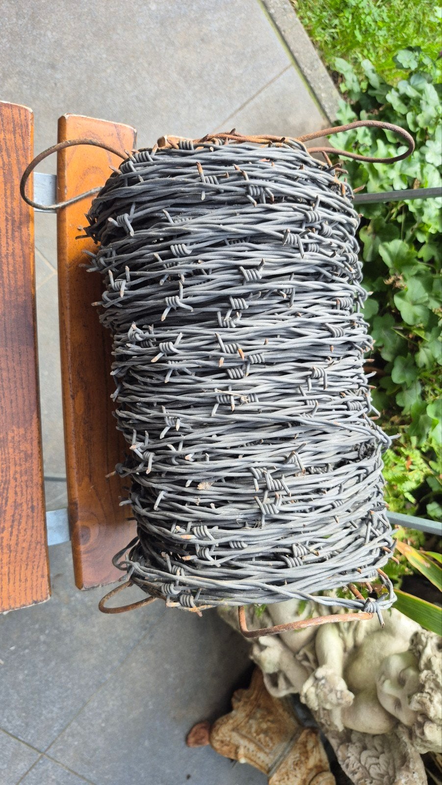 Ww2 duits prikkeldraad rol, Ophalen of Verzenden, Landmacht, Overige typen