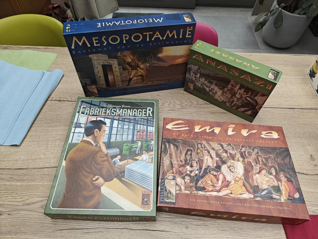 Spelletjes pakket, Enlèvement