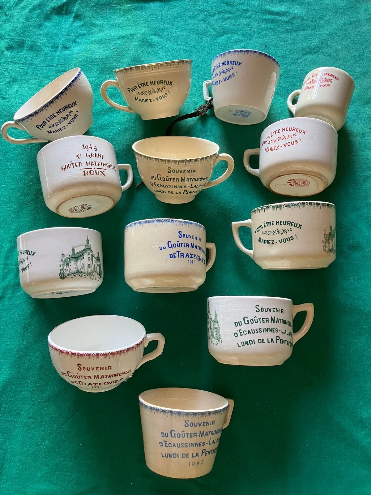 Tasse Boch Goûter matrimonial, Enlèvement ou Envoi