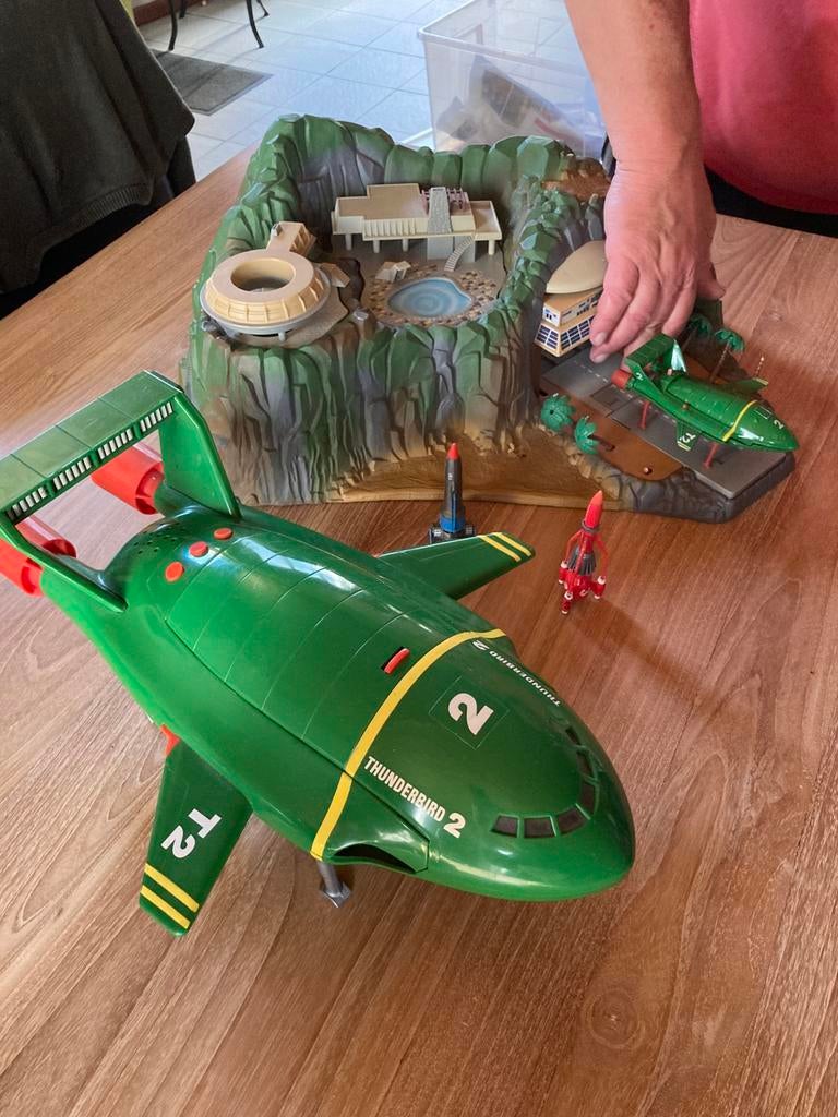 Thunderbirds Tracy Island, Ophalen, Gebruikt