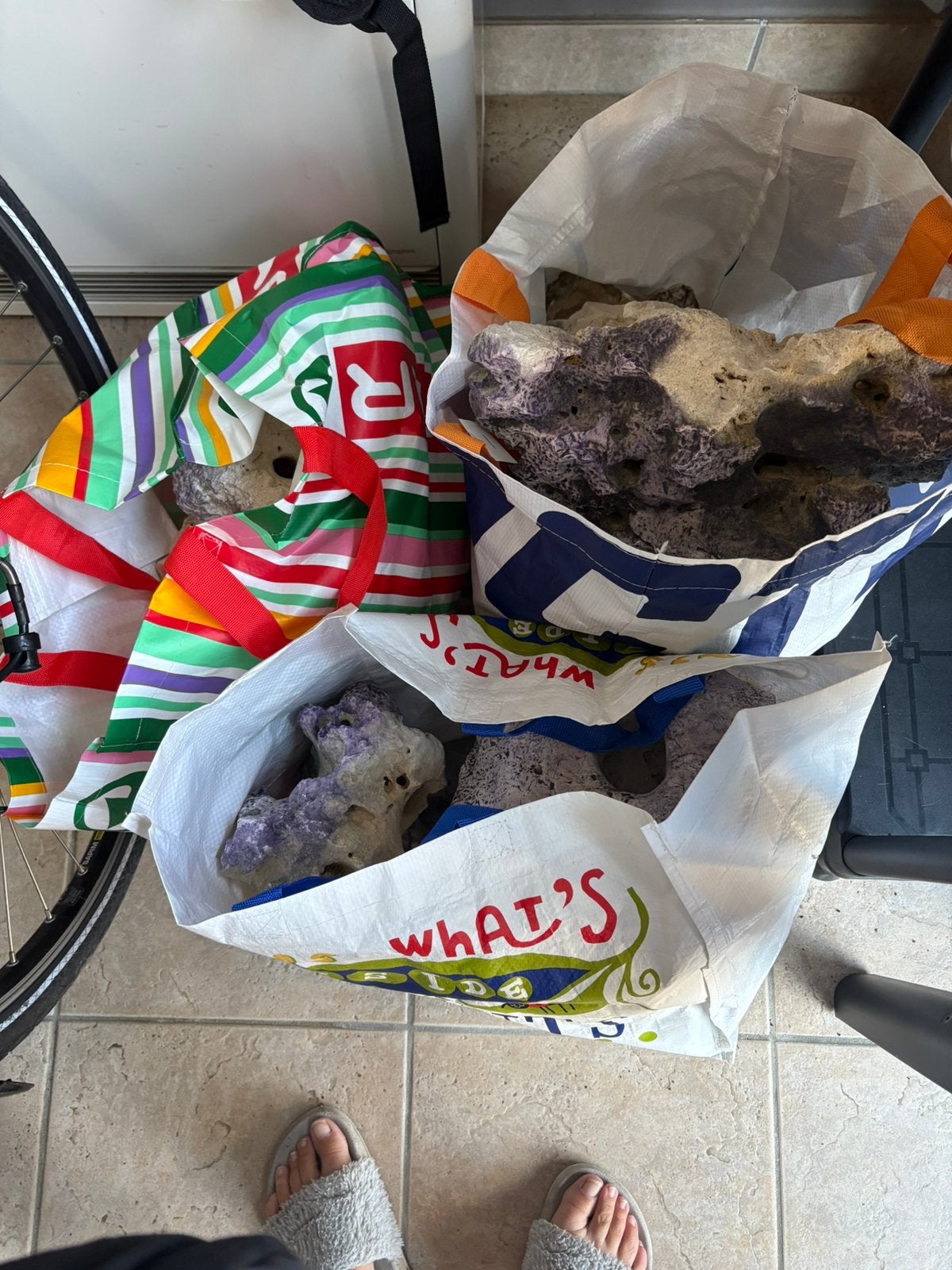 Lot maanstenen te koop, Dieren en Toebehoren, Ophalen, Zo goed als nieuw