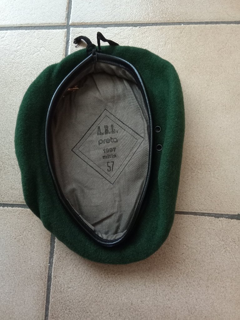Beret vert  dû 2 cod para commando belge origine, Collections, Envoi