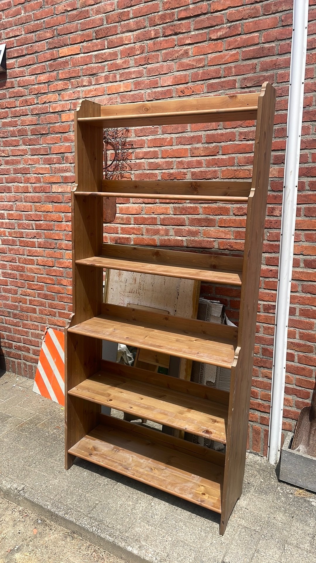 Etagere bibliothèque IKEA Leksvik, Maison & Meubles, Armoires | Bibliothèques, Avec tablette(s), Utilisé, 50 à 100 cm, Pin