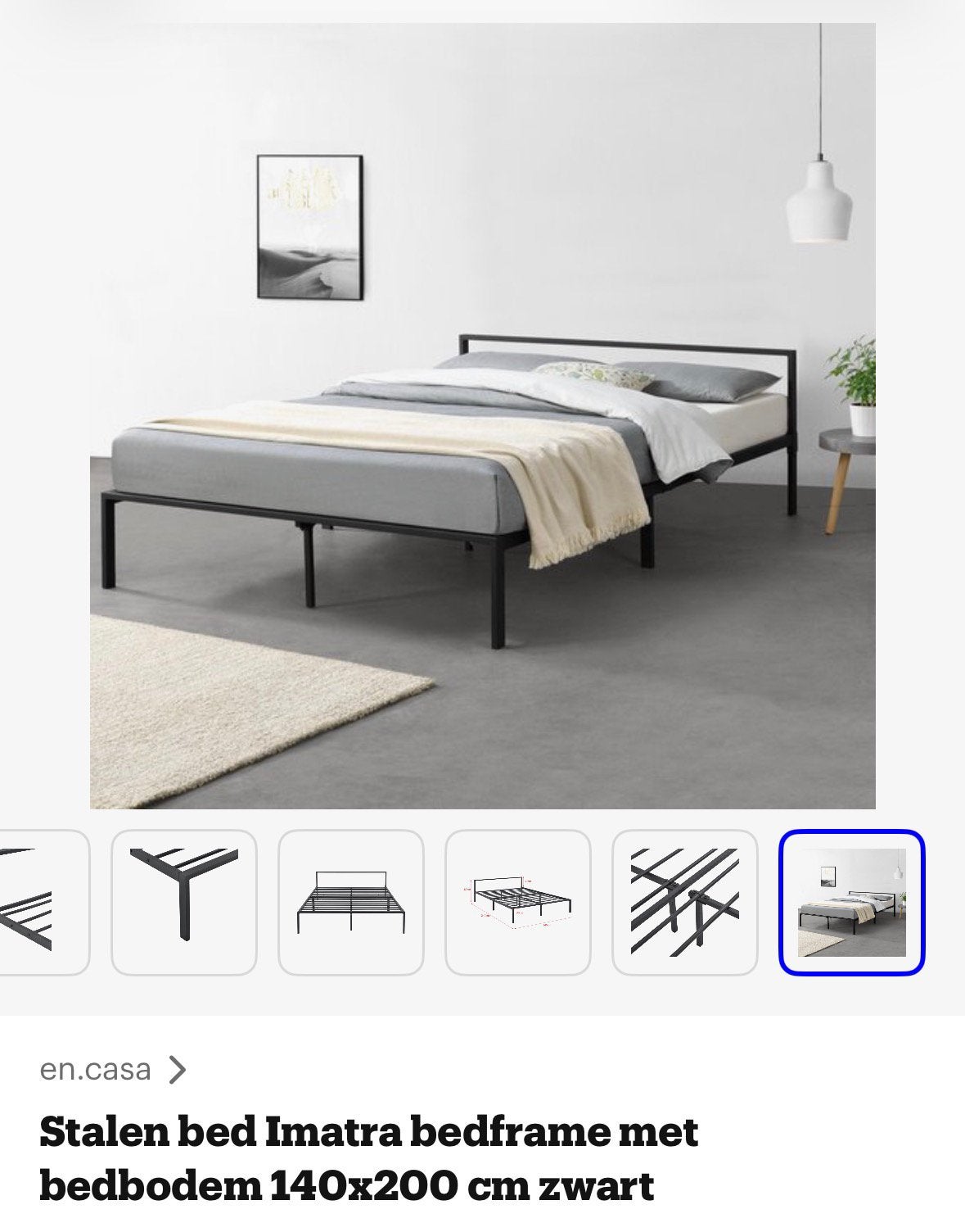 Bedframe, Ophalen, Zo goed als nieuw