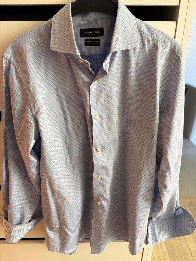 Chemise à manches longues Massimo Dutti - Taille EUR40, Enlèvement ou Envoi, Comme neuf, Massimo Dutti