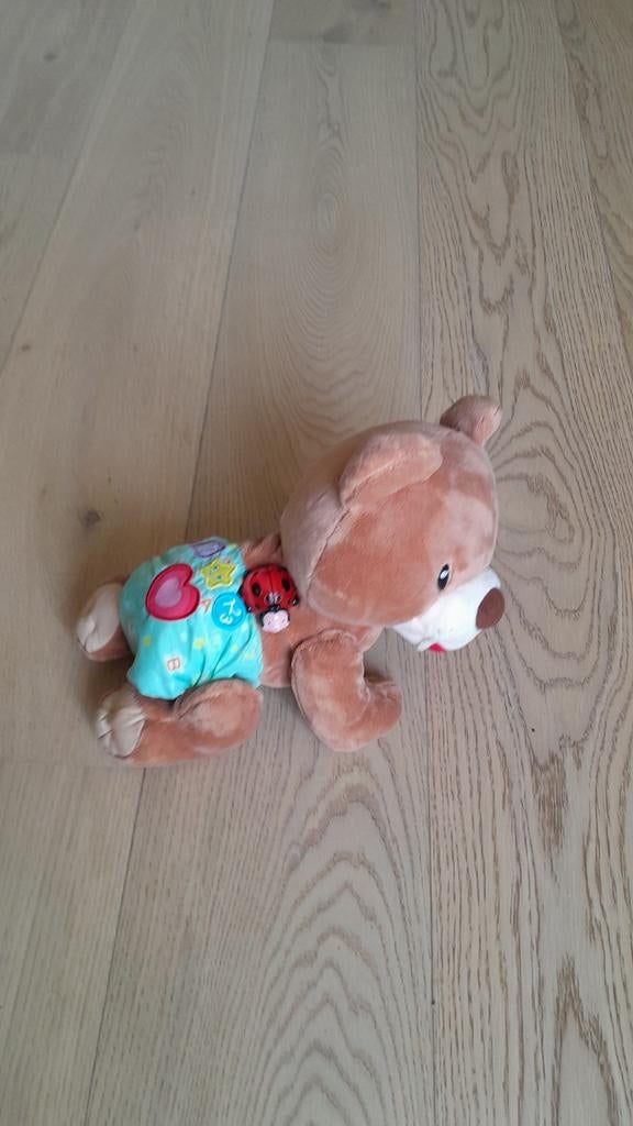 VTECH zingende en kruipende beer, Ophalen