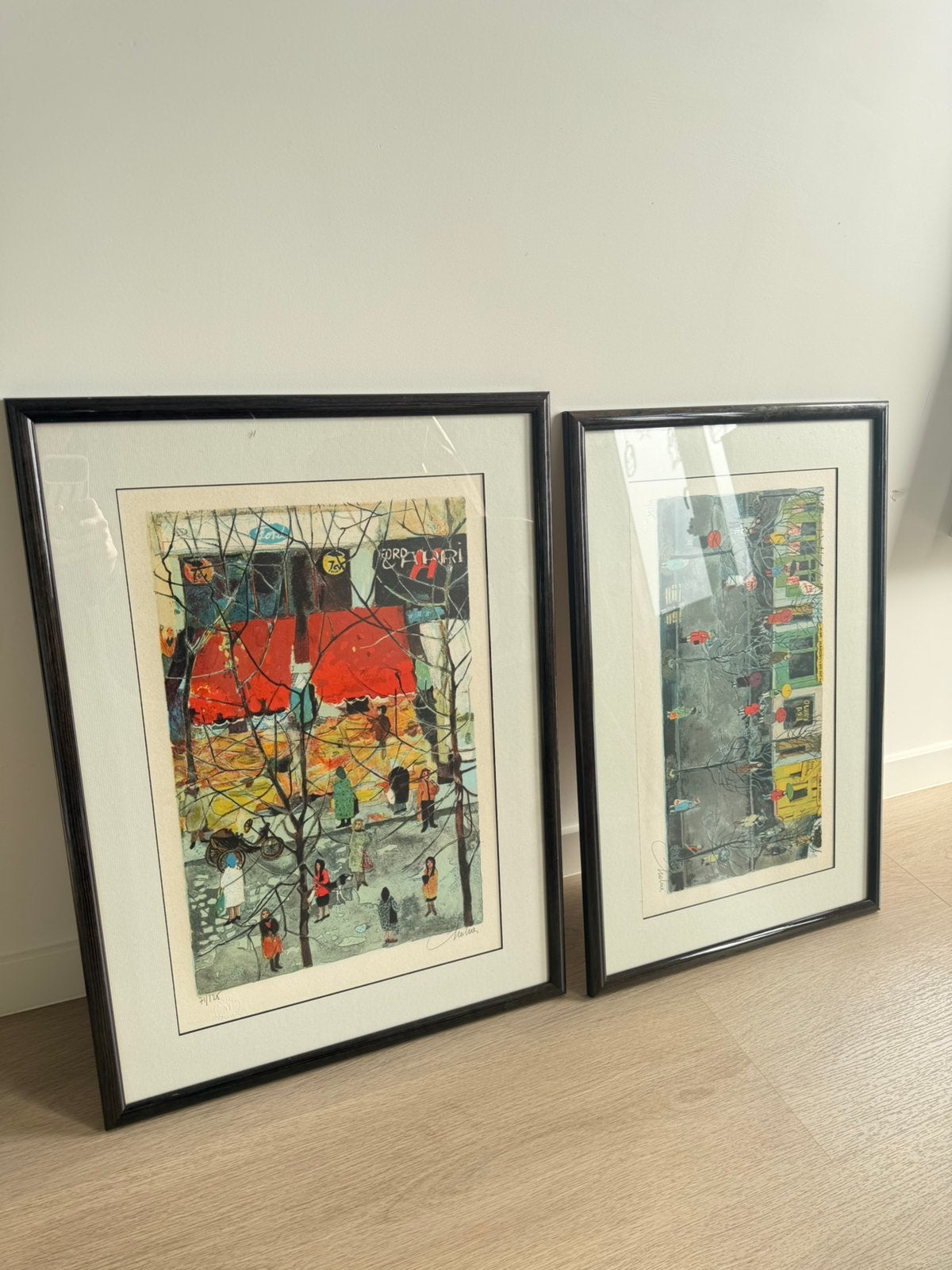 Lithographie, Gelimiteerde oplage, Ophalen