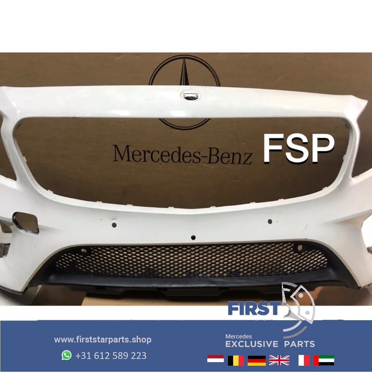 W156 X156 GLA FACELIFT AMG VOORBUMPER origineel Mercedes 201, Utilisé, -, Avant, -
