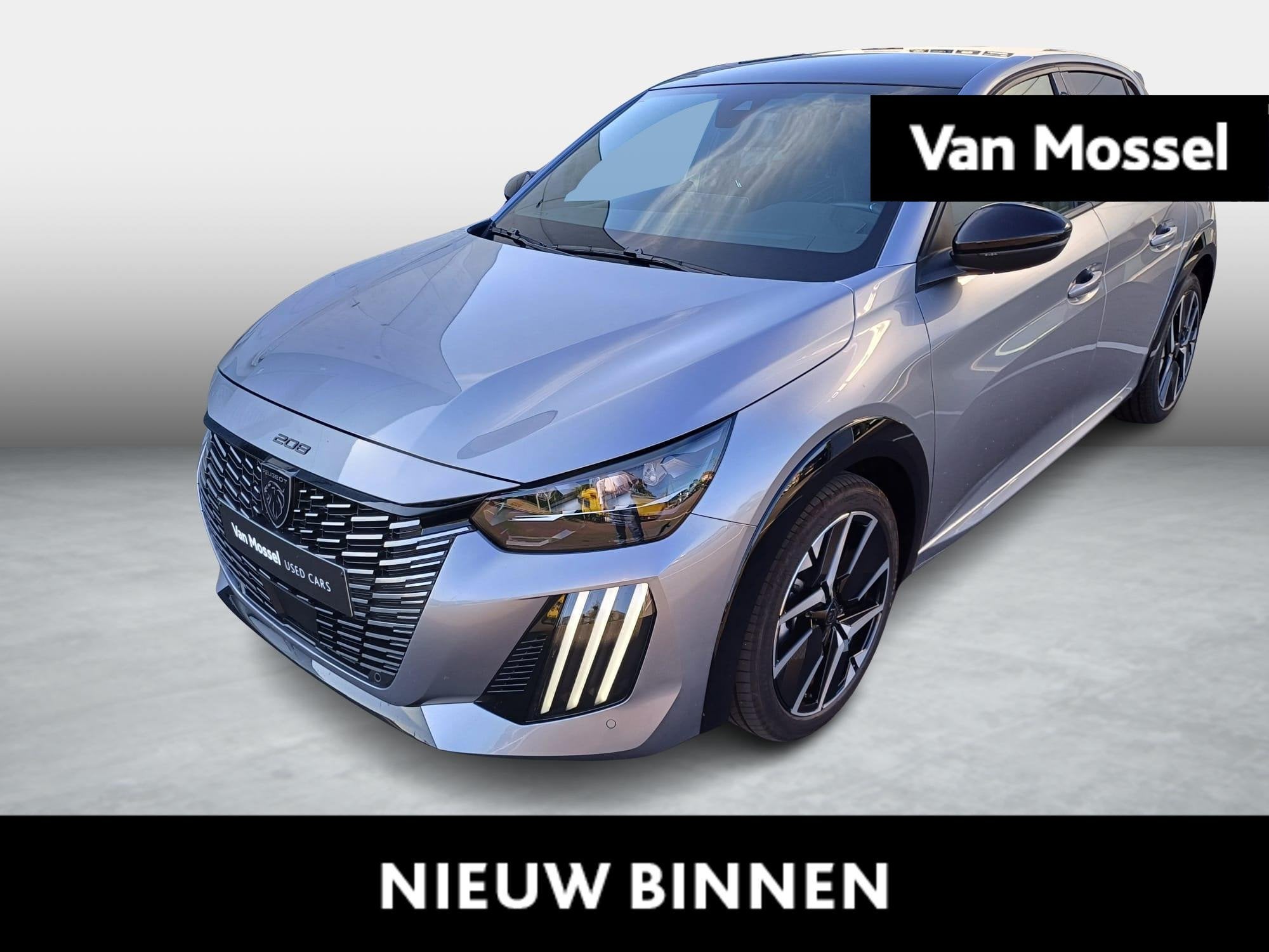 Peugeot 208 1.2 HYBRID 110 e-DSC6 GT, Auto's, Peugeot, Voorwielaandrijving, Dealer onderhouden, Gebruikt, Zwart