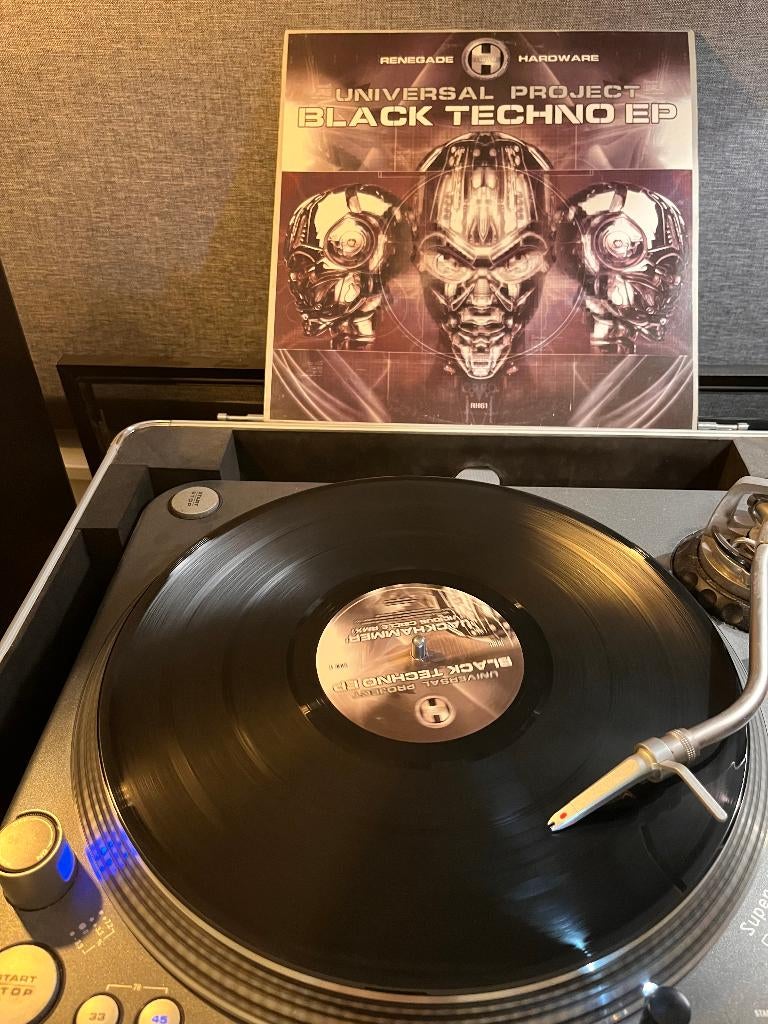 Vinyl | Universal Project – Black Techno EP, EP, Ophalen of Verzenden