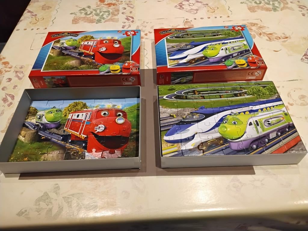 Verschillende mooie puzzels, Ophalen