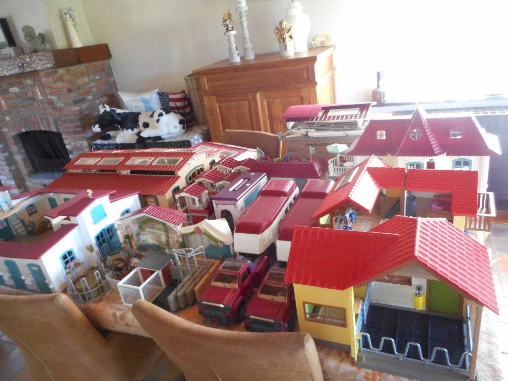schleich horse club en boerderij wereld, Ophalen of Verzenden, Zo goed als nieuw