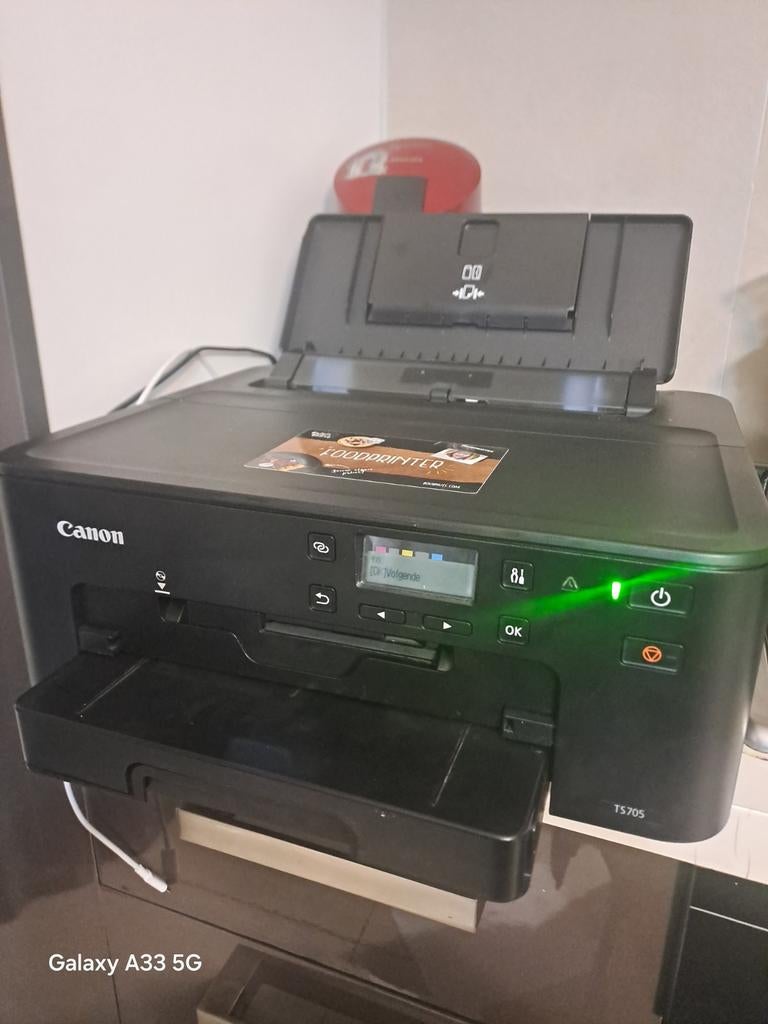 Foodprinter canon ts705 Splinter nieuw, Neuf, Canon, Impression couleur, Imprimante