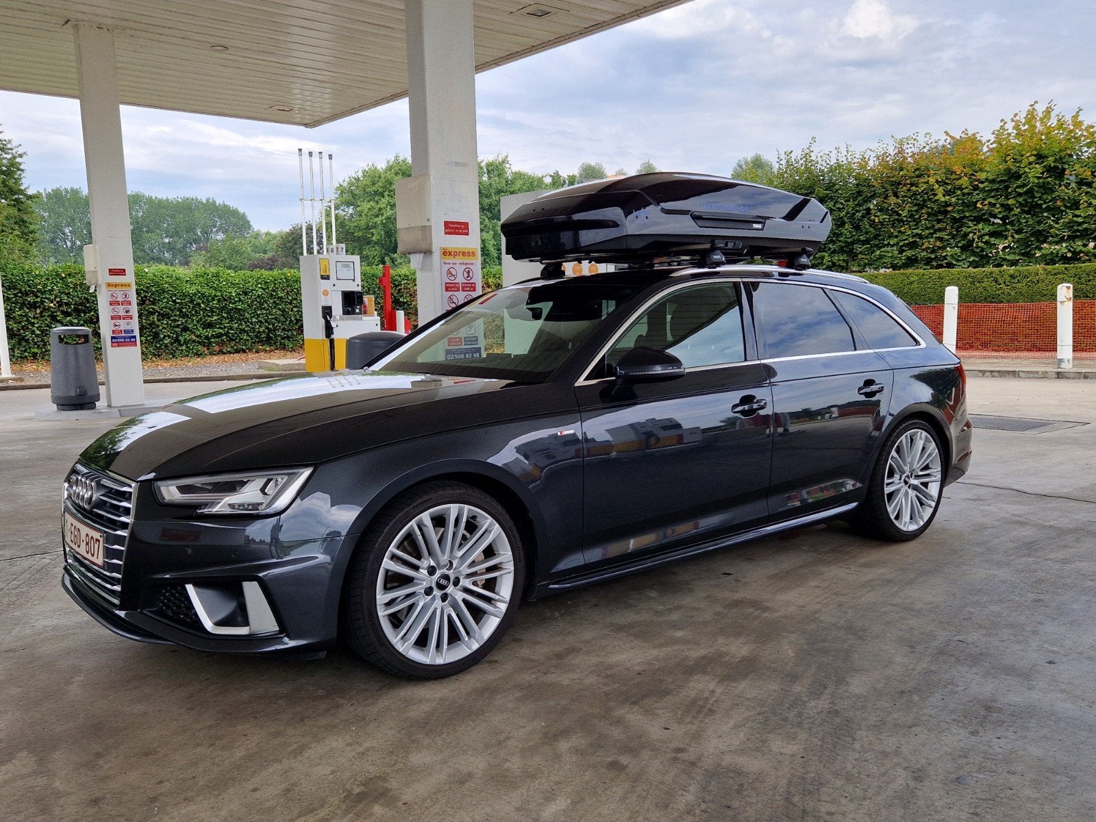 Audi A4 Avant Quattro 45 TFSI 245 ch, Autos, Cuir, Argent ou Gris, Achat, Euro 6