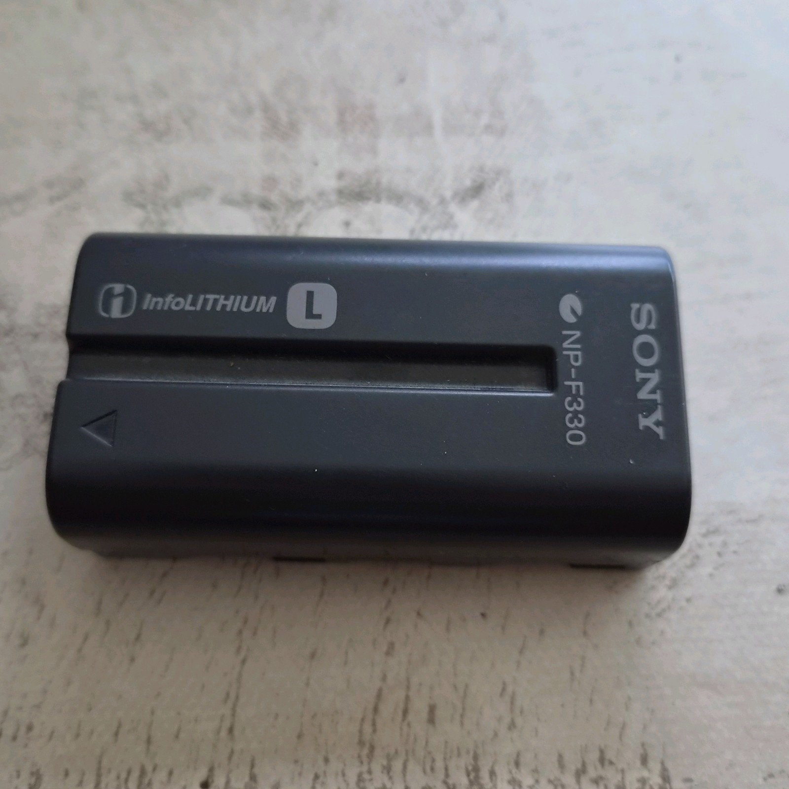 sony batterij np-f330, Verzenden, Gebruikt, Oplaadbaar