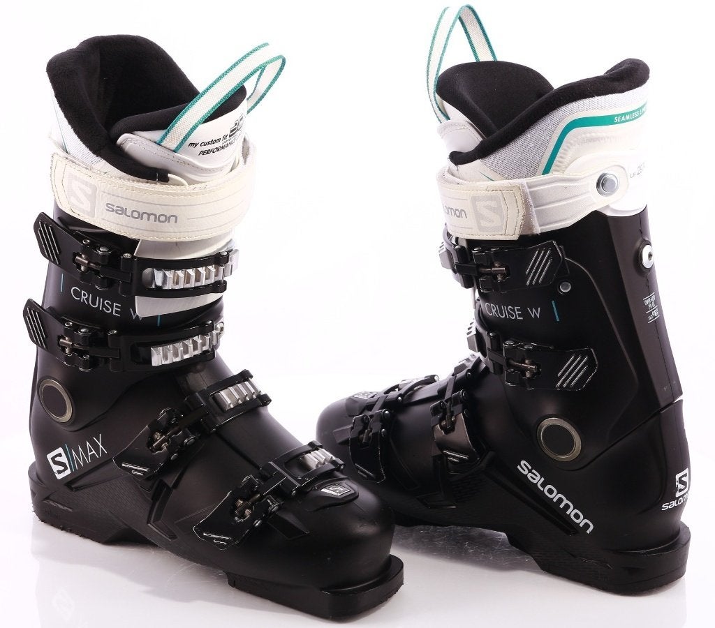 Chaussures de ski 39 ; 40 EU pour femmes SALOMON S/MAX, Carving, Salomon, Utilisé, Chaussures