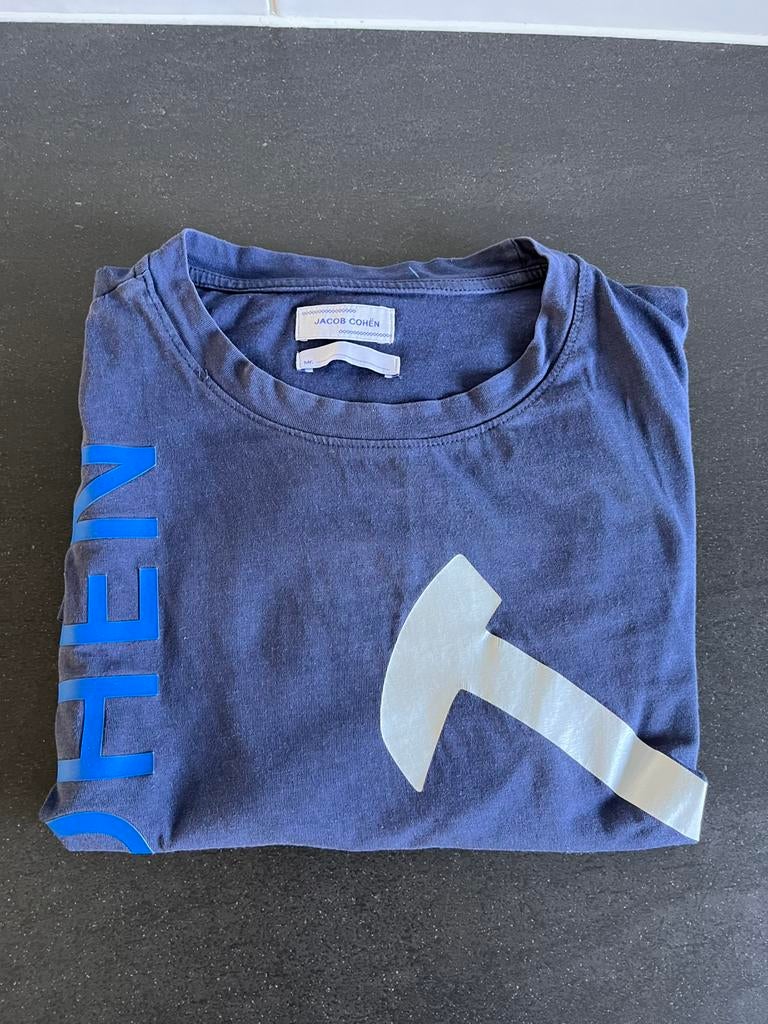 Jacob Cohen T-shirt size L, Vêtements | Hommes, Enlèvement ou Envoi, Comme neuf, Taille 52/54 (L), Bleu
