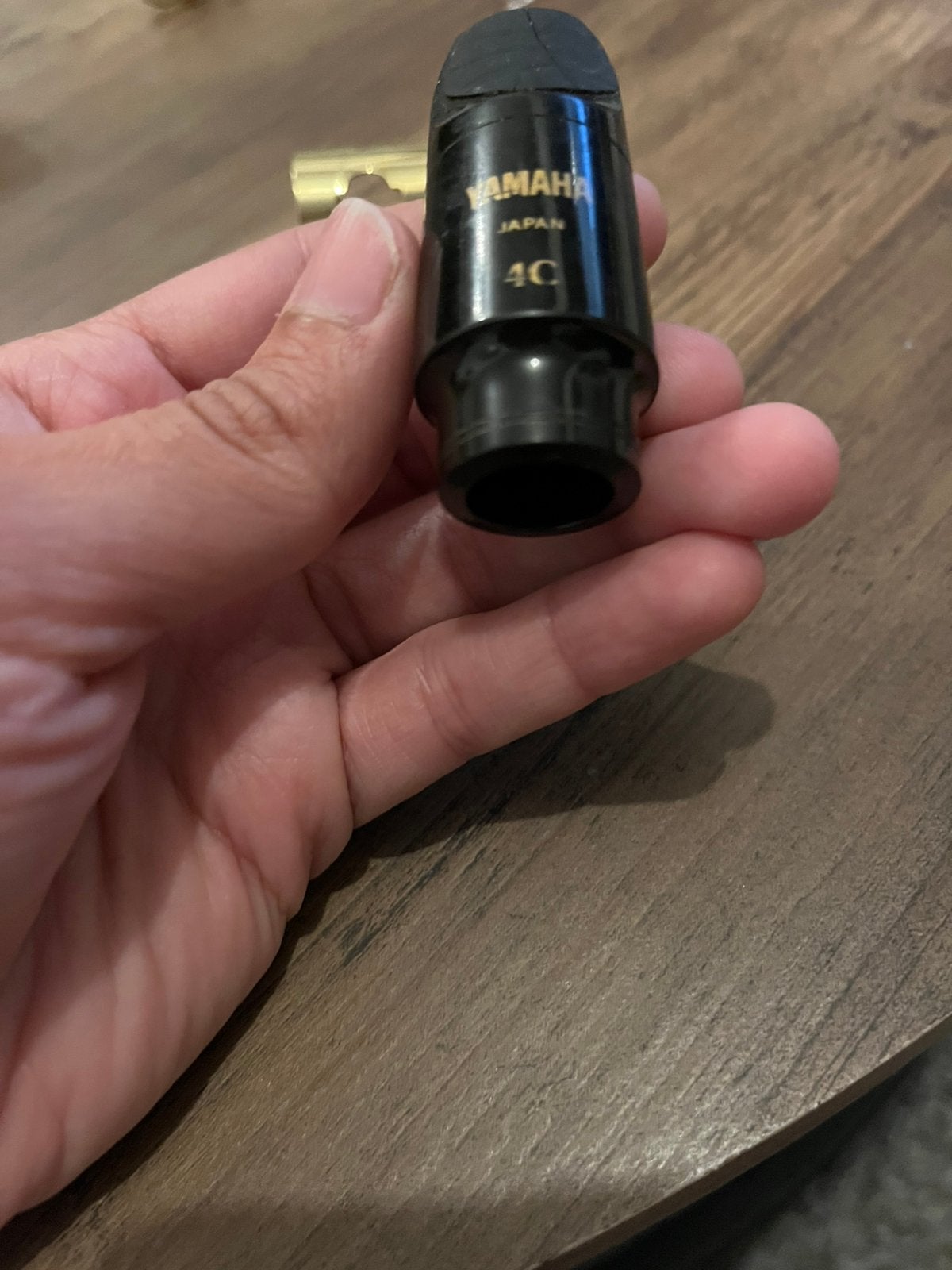 Bec Yamaha 4C pour soprano, Enlèvement, Utilisé