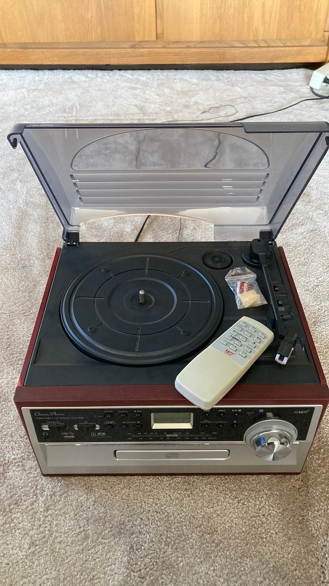 Tourne-disque Phono classique, Enlèvement, Comme neuf, Tourne-disque, Autres marques