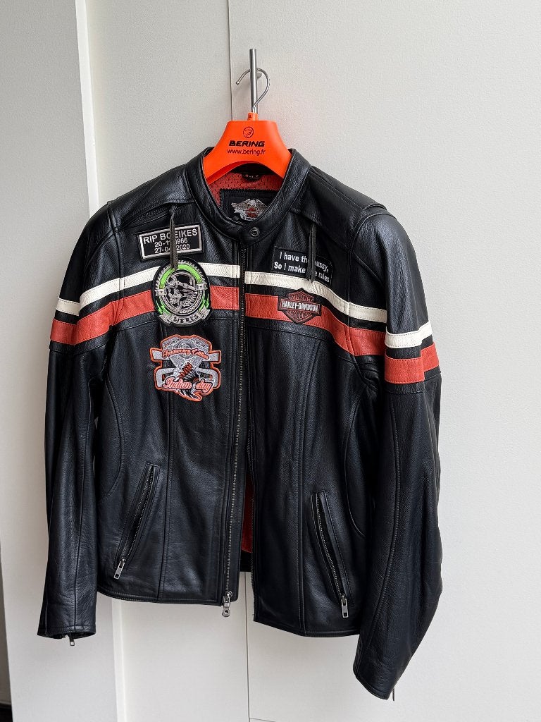 Lederen vest Harley Davidson - maat XL, Motoren, Kleding | Motorkleding, Harley-Davidson, Jas | leer, Ophalen of Verzenden, Dames