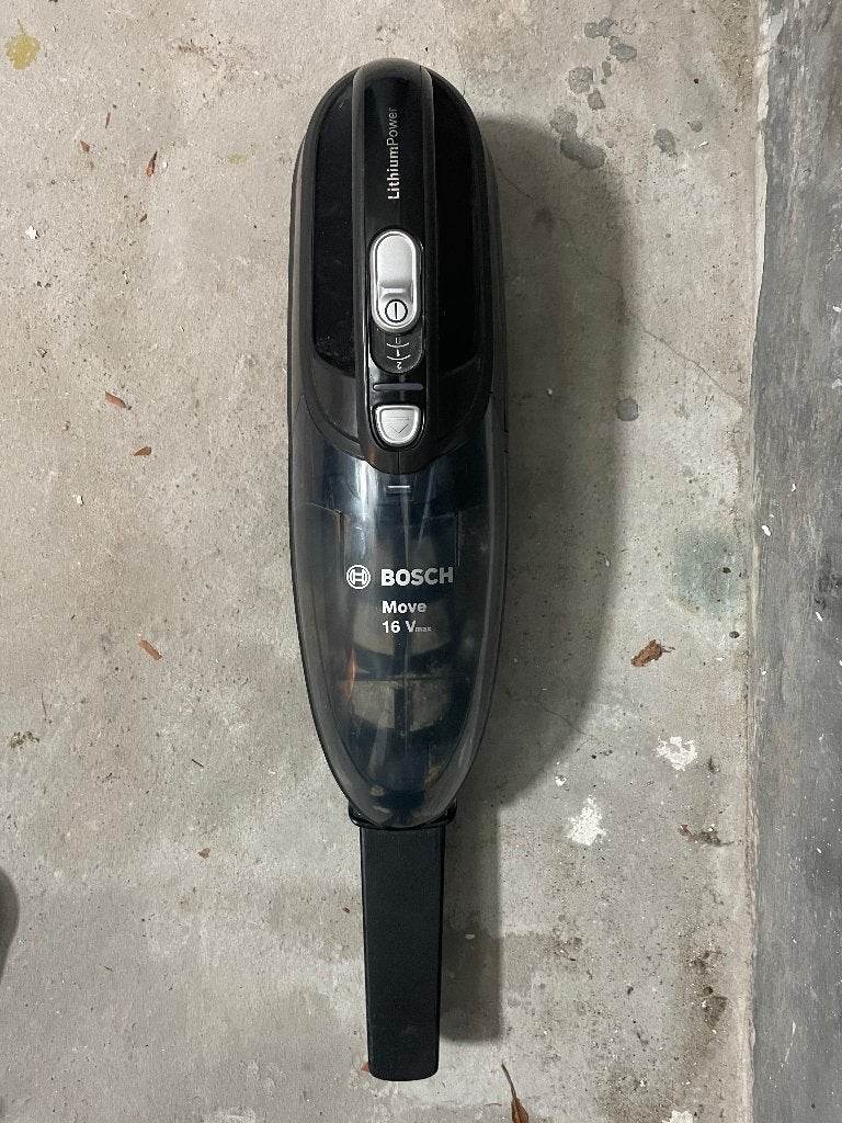 Kruimeldief Bosch Move 16V, Electroménager, Aspirateurs, Sans fil, Enlèvement ou Envoi, Bosch, Réservoir