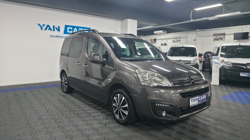 Citroën Berlingo Multispace Feel 1.6 BlueHDi Euro 6b CarPlay, Autos, Argent ou Gris, Achat, Entreprise, 5 portes