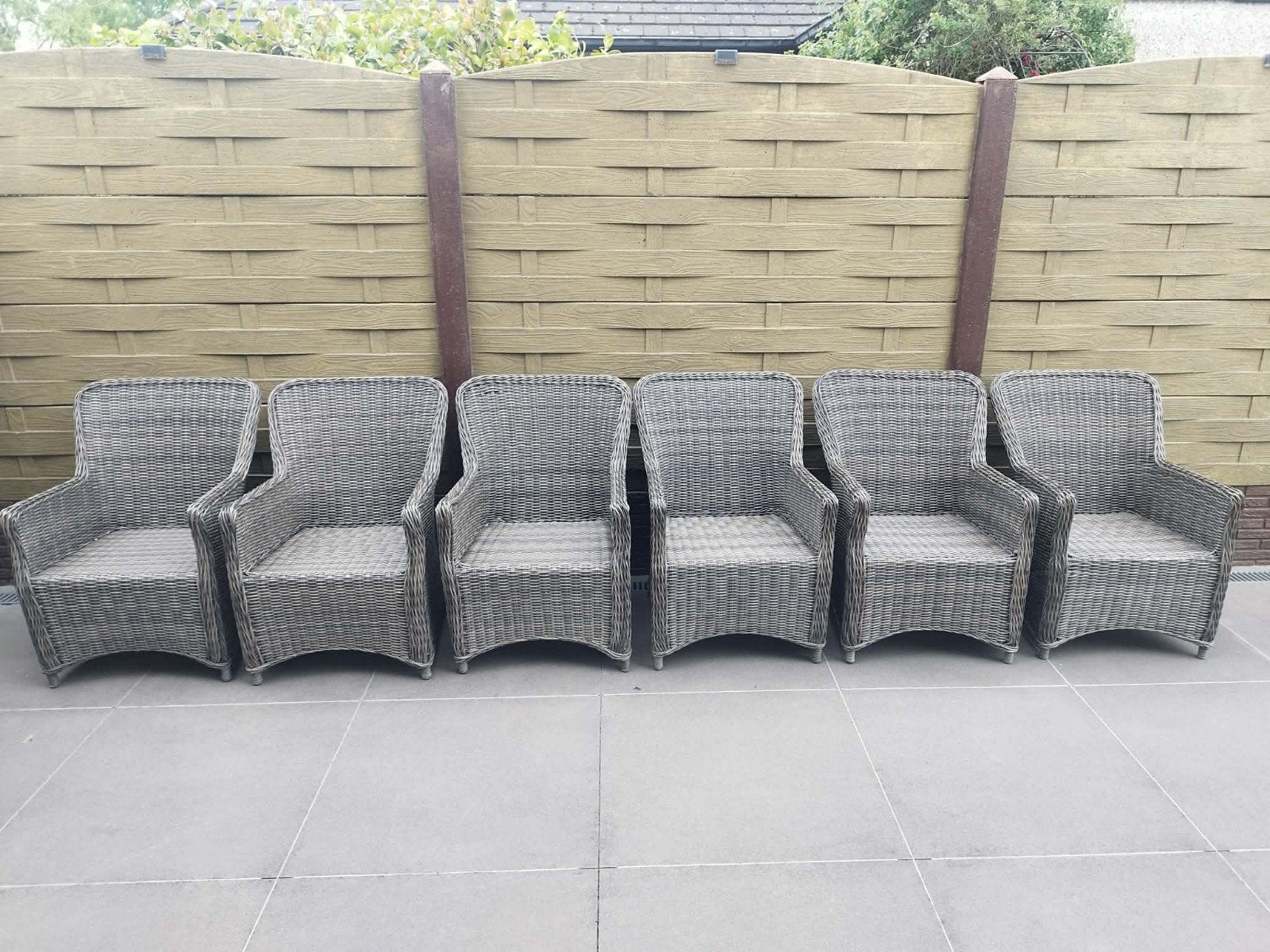 6 Loungestoelen, Jardin & Terrasse, Jardin & Terrasse Autre, Enlèvement