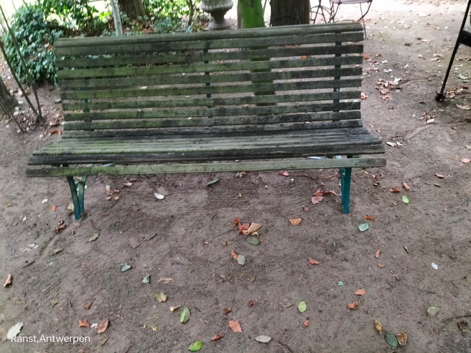tuinbank, Ophalen