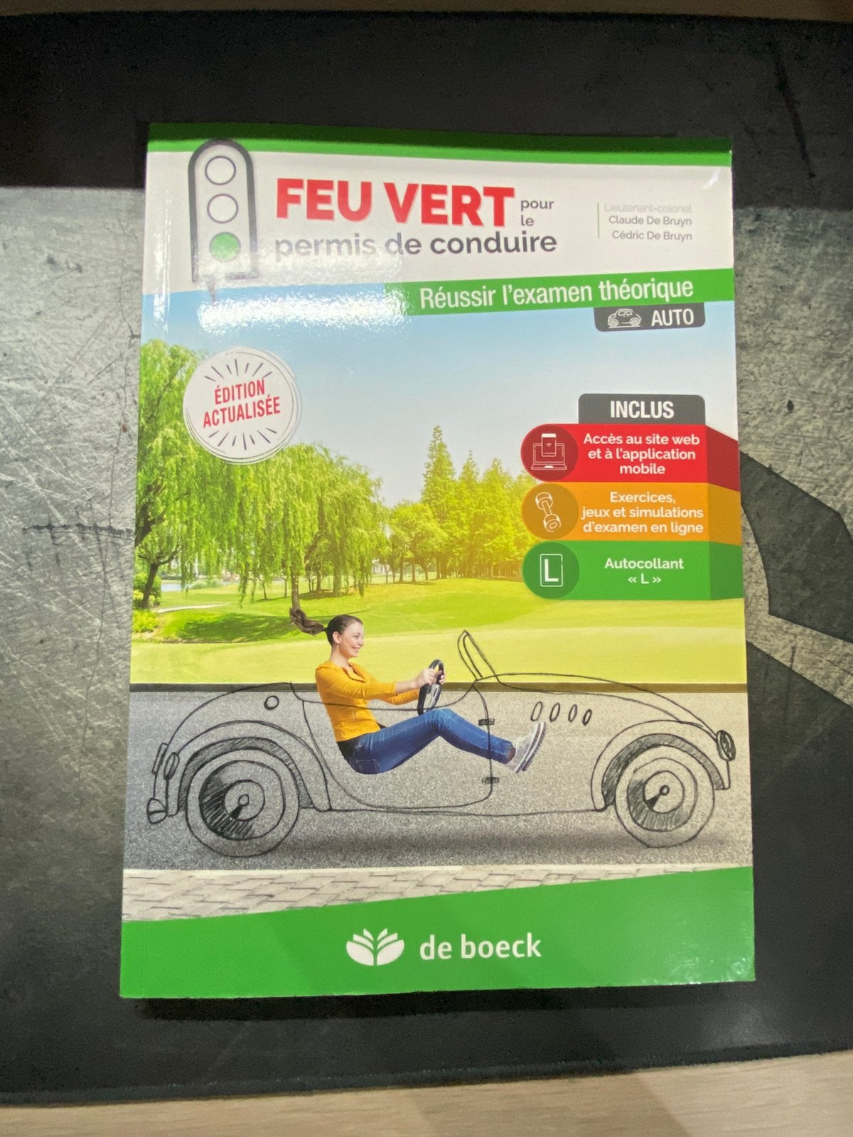 FEU Vert pour le permis de conduire, Enlèvement ou Envoi, Neuf