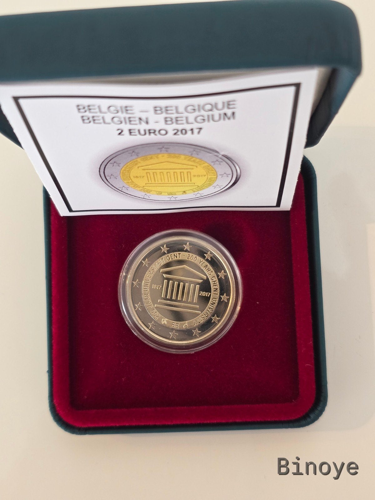 2€ Belgique 2017 Proof – Université de Gand – 5 000 ex., Timbres & Monnaies, Monnaies | Europe | Monnaies euro, Enlèvement ou Envoi