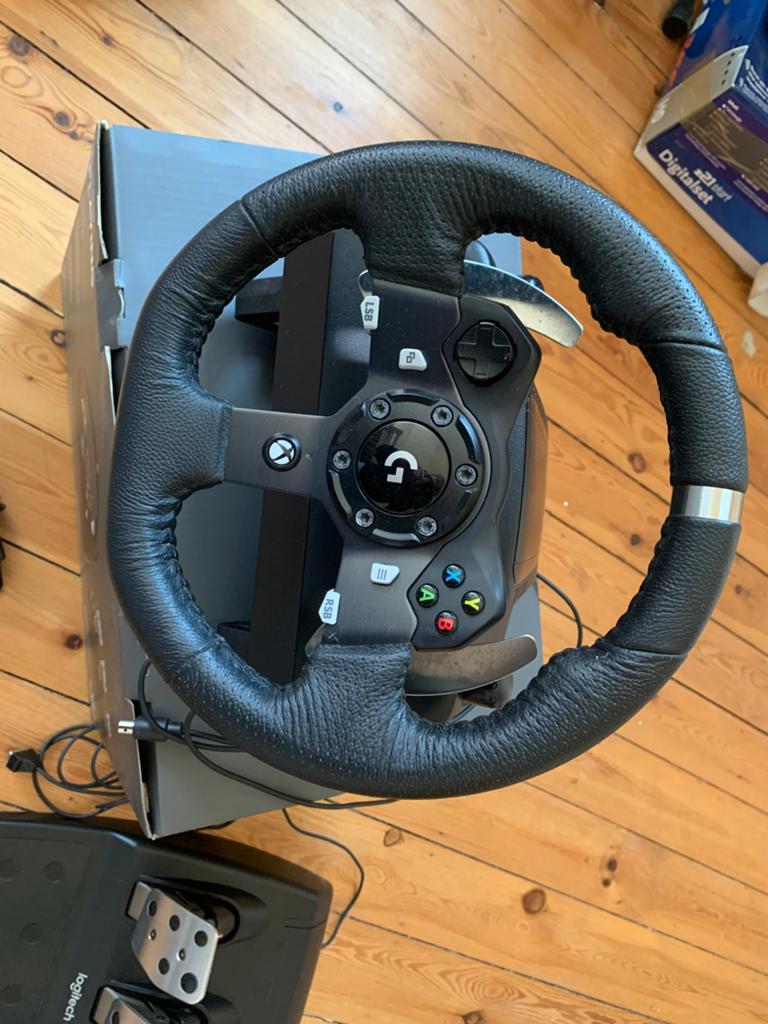 Logitech g920 stuur voor xbox/pc, Ophalen, Zo goed als nieuw
