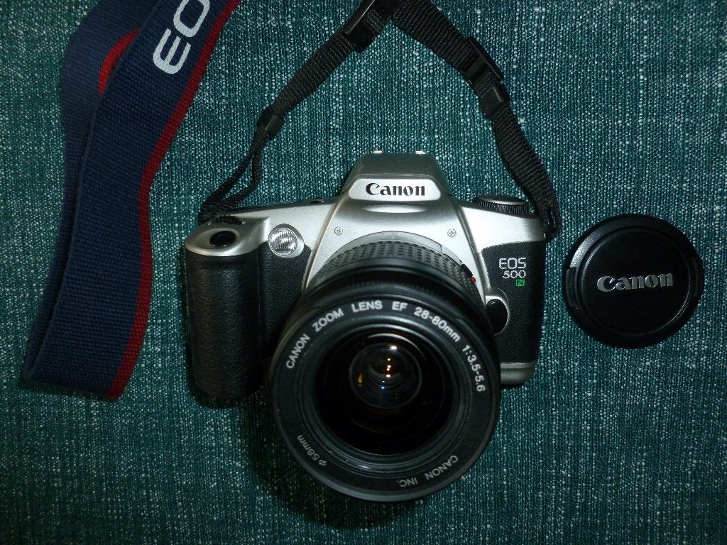 Canon EOS 500, TV, Hi-fi & Vidéo, Appareils photo analogiques, Enlèvement ou Envoi, Comme neuf, Reflex miroir, Canon