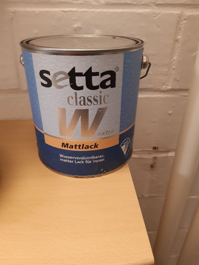 verf, Doe-het-zelf en Bouw, Verf, Beits en Lak, Ophalen, 5 tot 10 liter, Wit, Nieuw