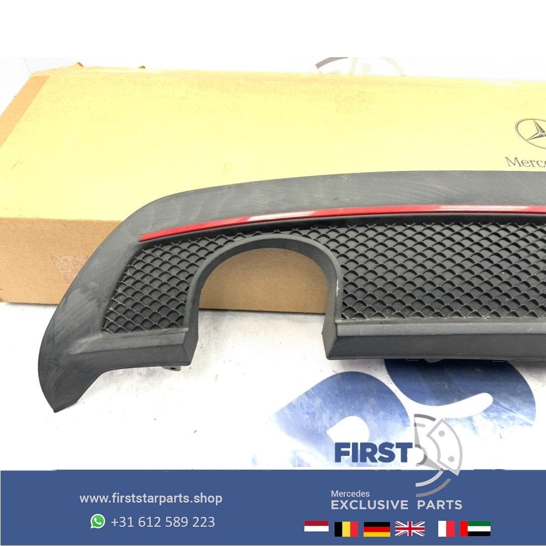 W176 AMG Diffuser EDITION 1 Mercedes A Klasse 2012-2018 RODE, Utilisé, -, -, Enlèvement ou Envoi