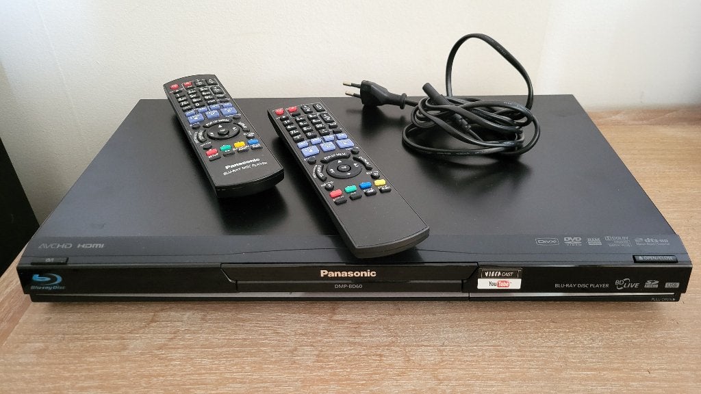 Lecteur Blu-ray & DVD Panasonic dmp-bd60eg-k, Enlèvement ou Envoi, Utilisé, Panasonic