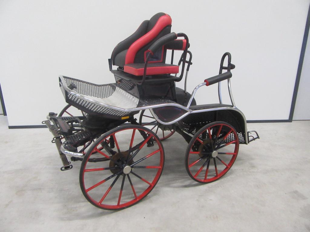 Marathonwagen in nette staat. Enkel/dubbelspan, Dieren en Toebehoren, Niet ingevuld, Gebruikt, Niet ingevuld, Marathonwagen